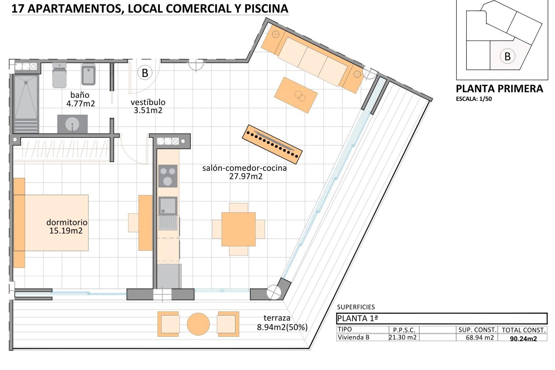 Nouvelle construction - Apartment - San Pedro del Pinatar - Lo Pagan