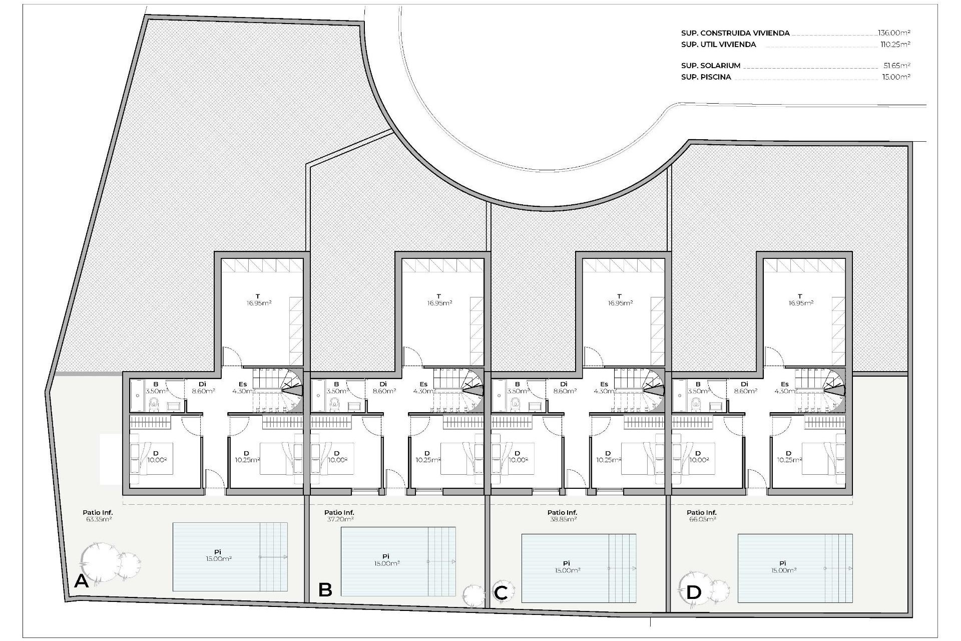 Nouvelle construction - Maison - Mazarron - Country Club