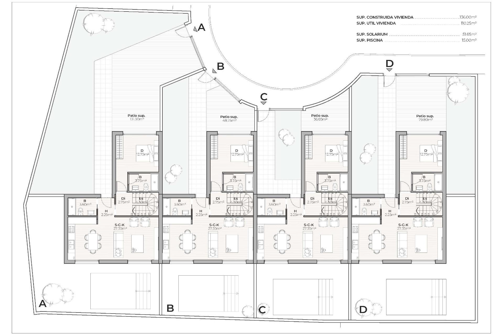 Nouvelle construction - Maison - Mazarron - Country Club