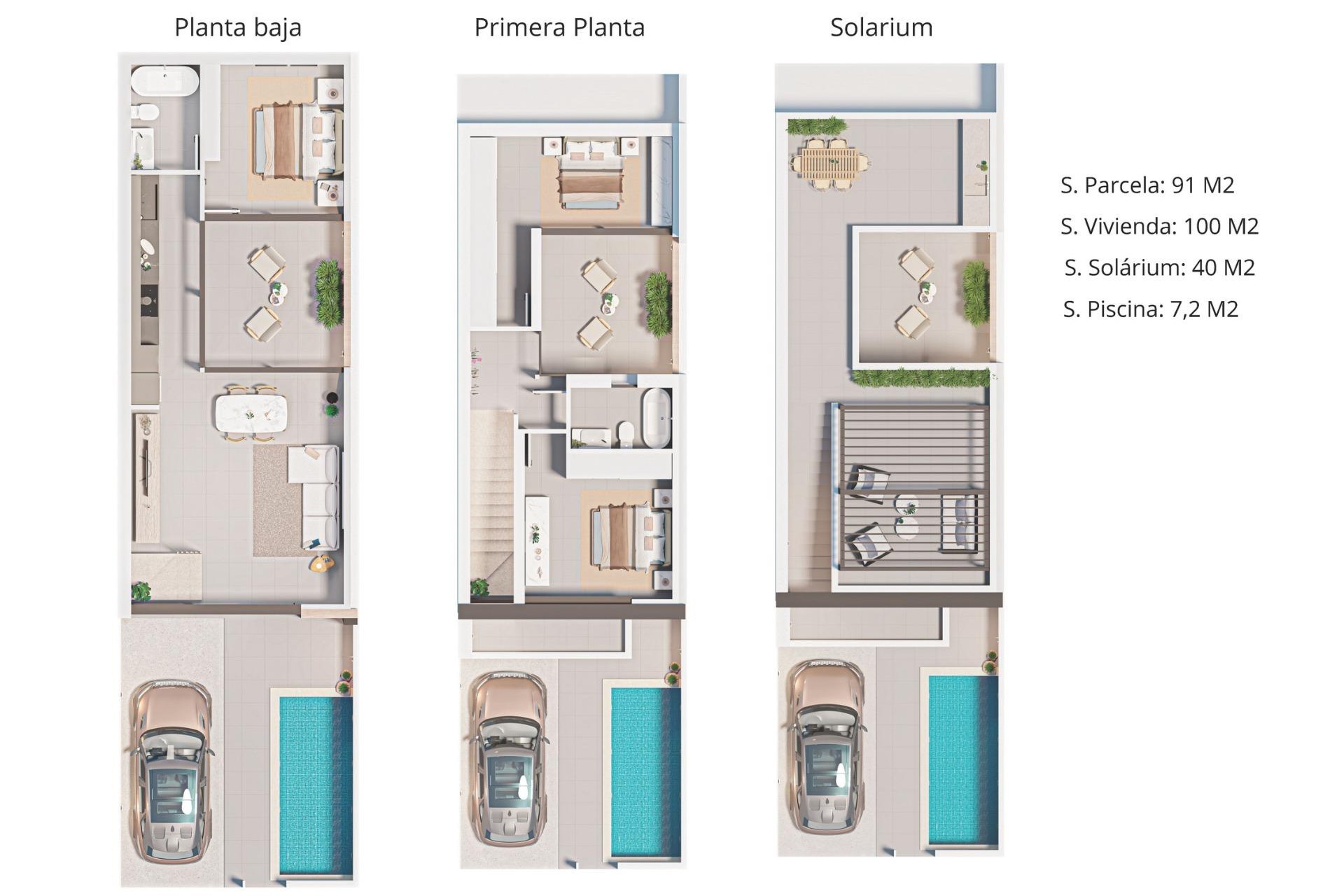 Nouvelle construction - Maison - San Pedro del Pinatar - Pueblo