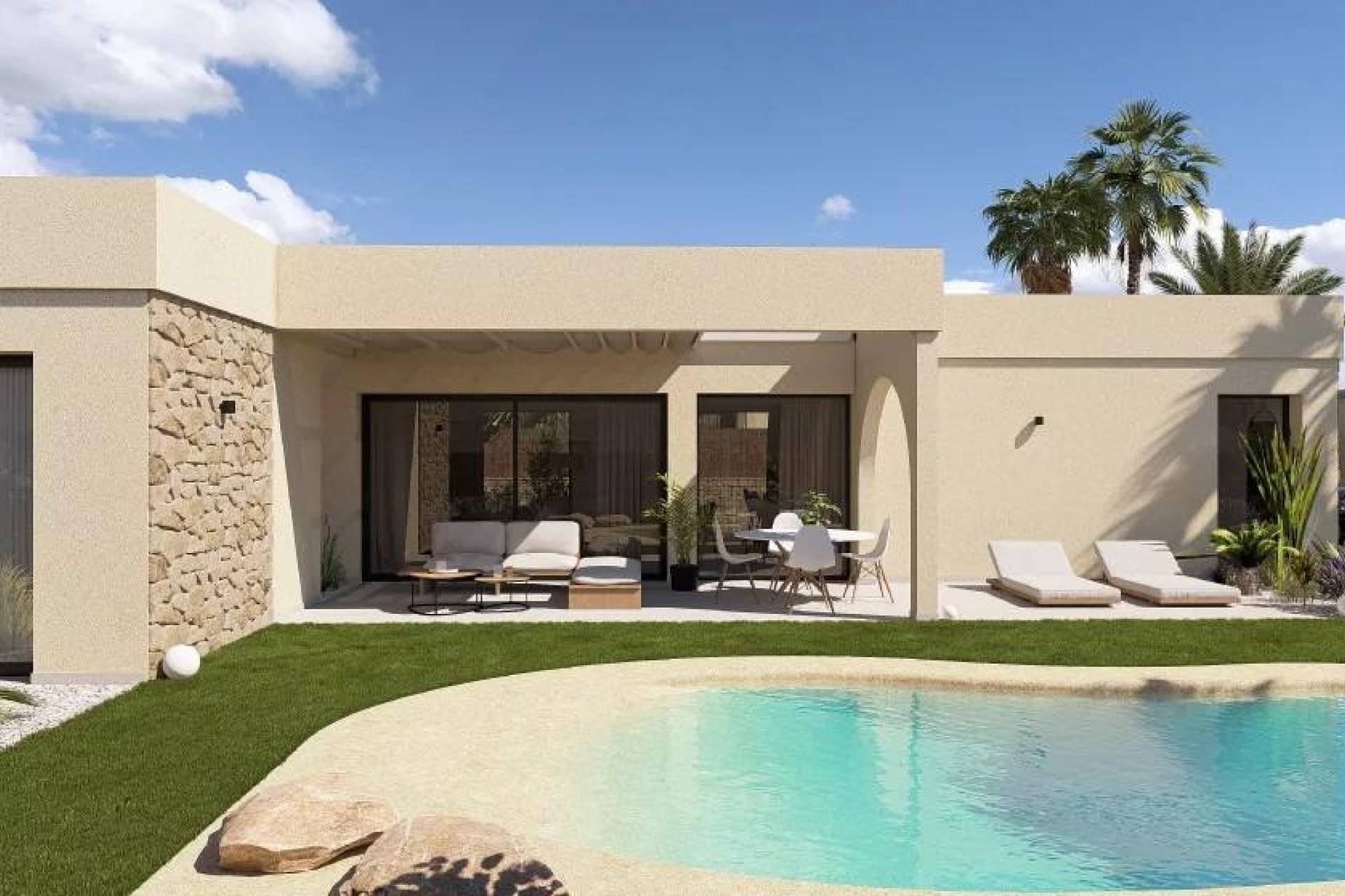 Nouvelle construction - Villa - Baños y Mendigo - Altaona Golf