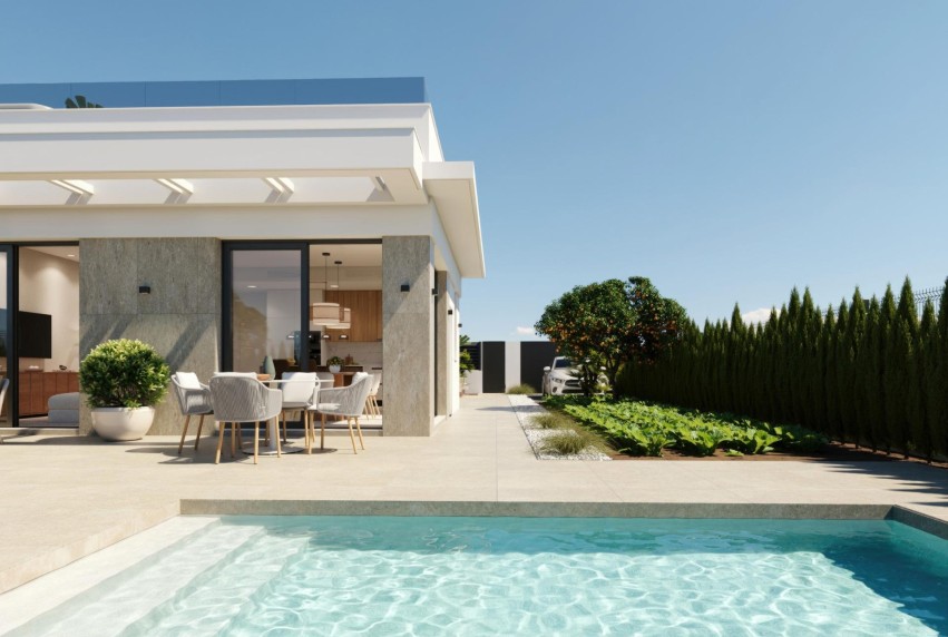 Nouvelle construction - Villa - Fuente Álamo - Hacienda Del Álamo Golf