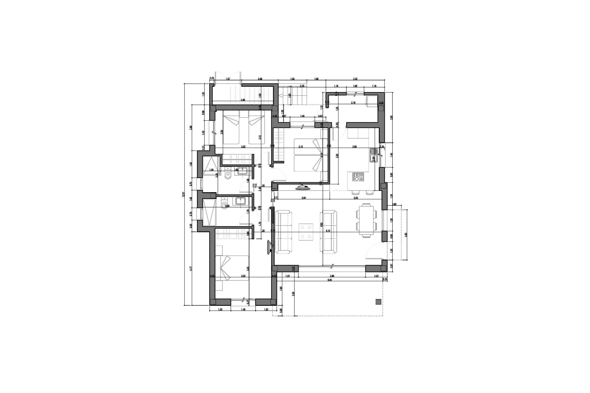 Nouvelle construction - Villa - Rafal - polideportivo