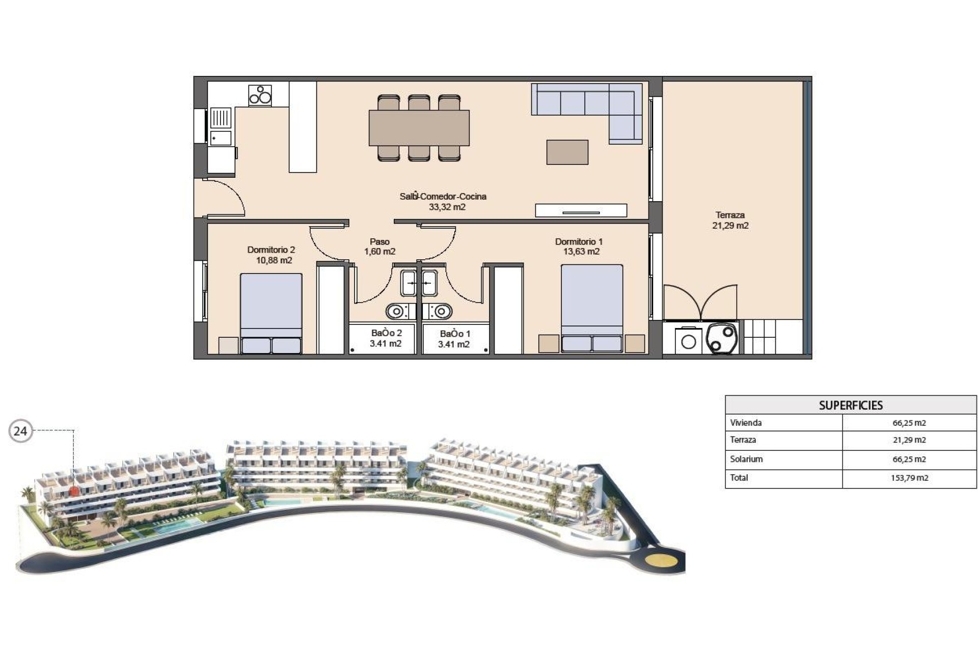 Obra nueva - Apartment - Finestrat - Balcón De Finestrat
