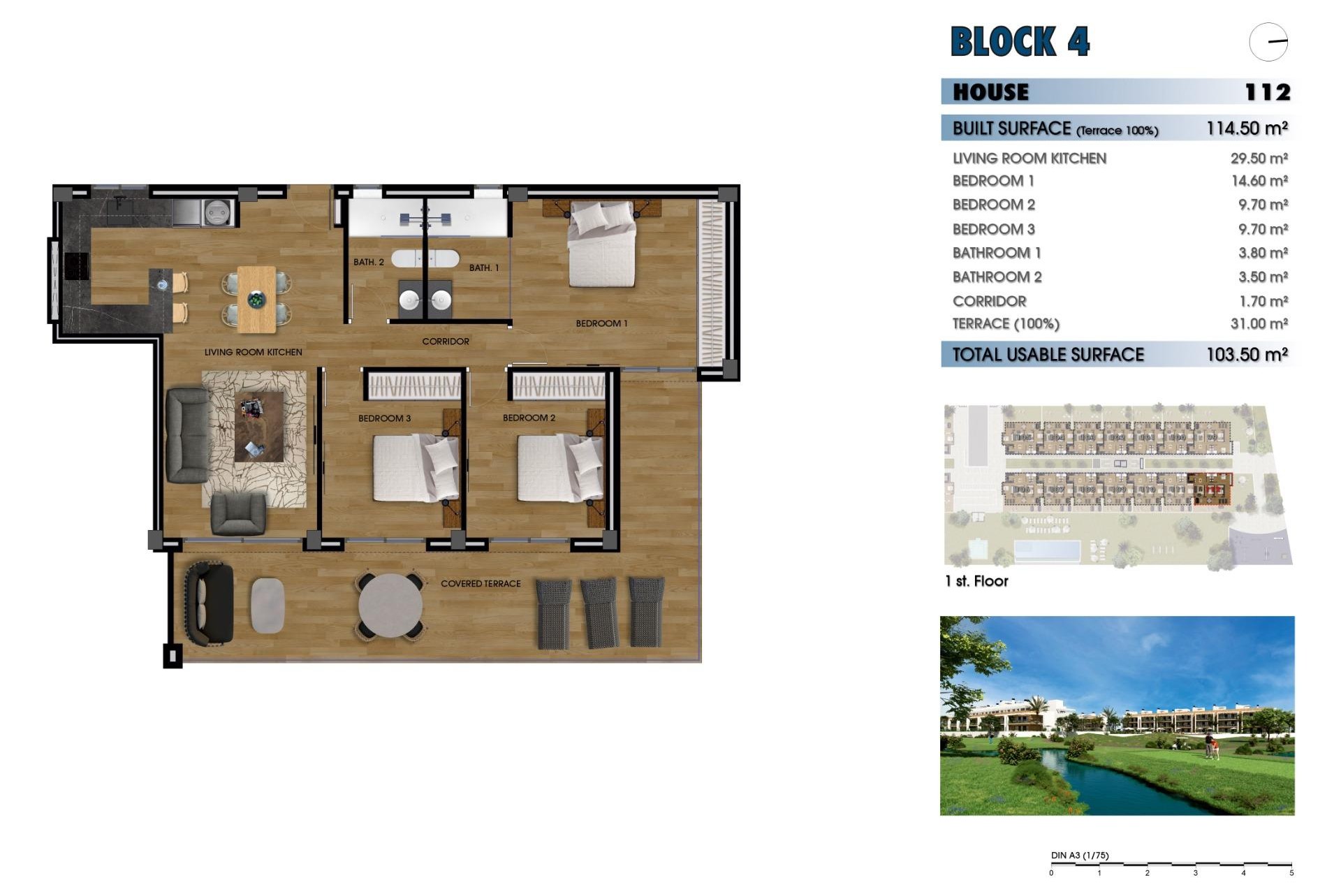 Obra nueva - Apartment - Los Alcazares - La Serena Golf