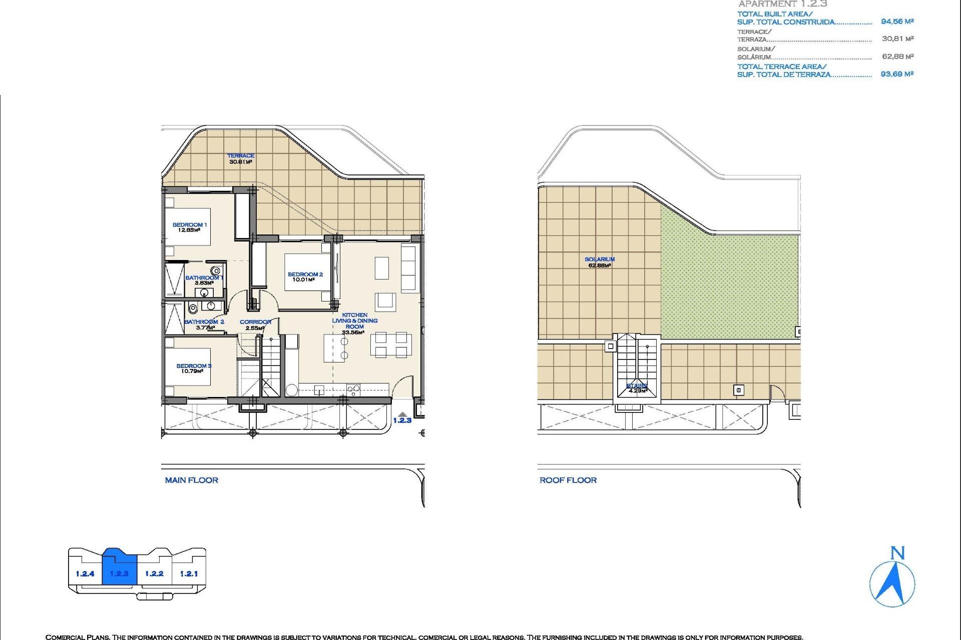 Obra nueva - Apartment - Los Alcazares - Serena Golf