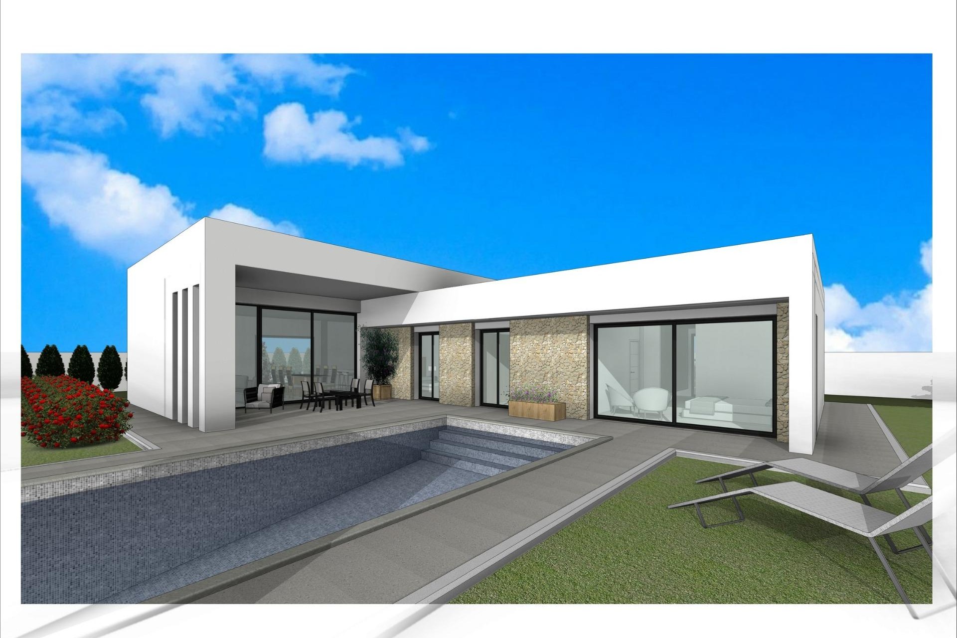 Obra nueva - Villa - Aspe - Poligono 19