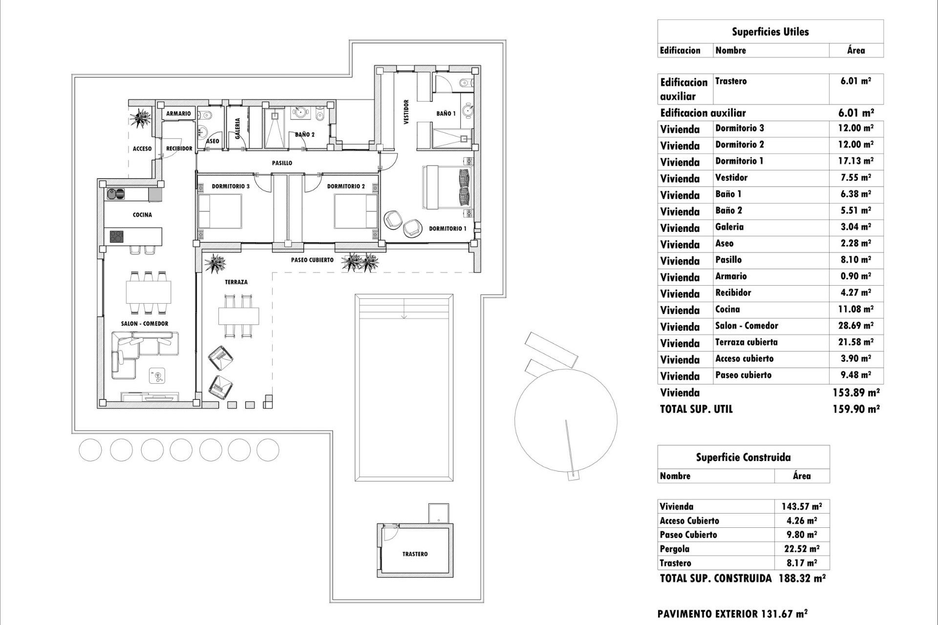 Obra nueva - Villa - Aspe - Poligono 19
