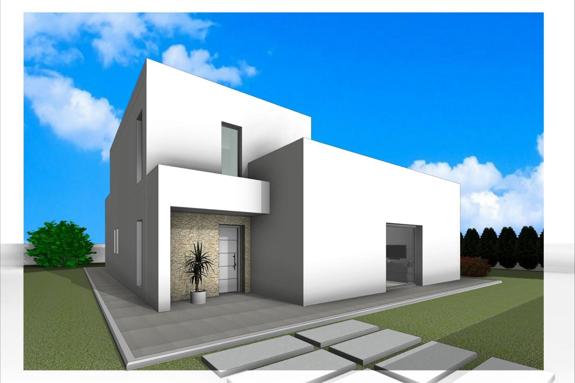 Obra nueva - Villa - Aspe - Poligono 19