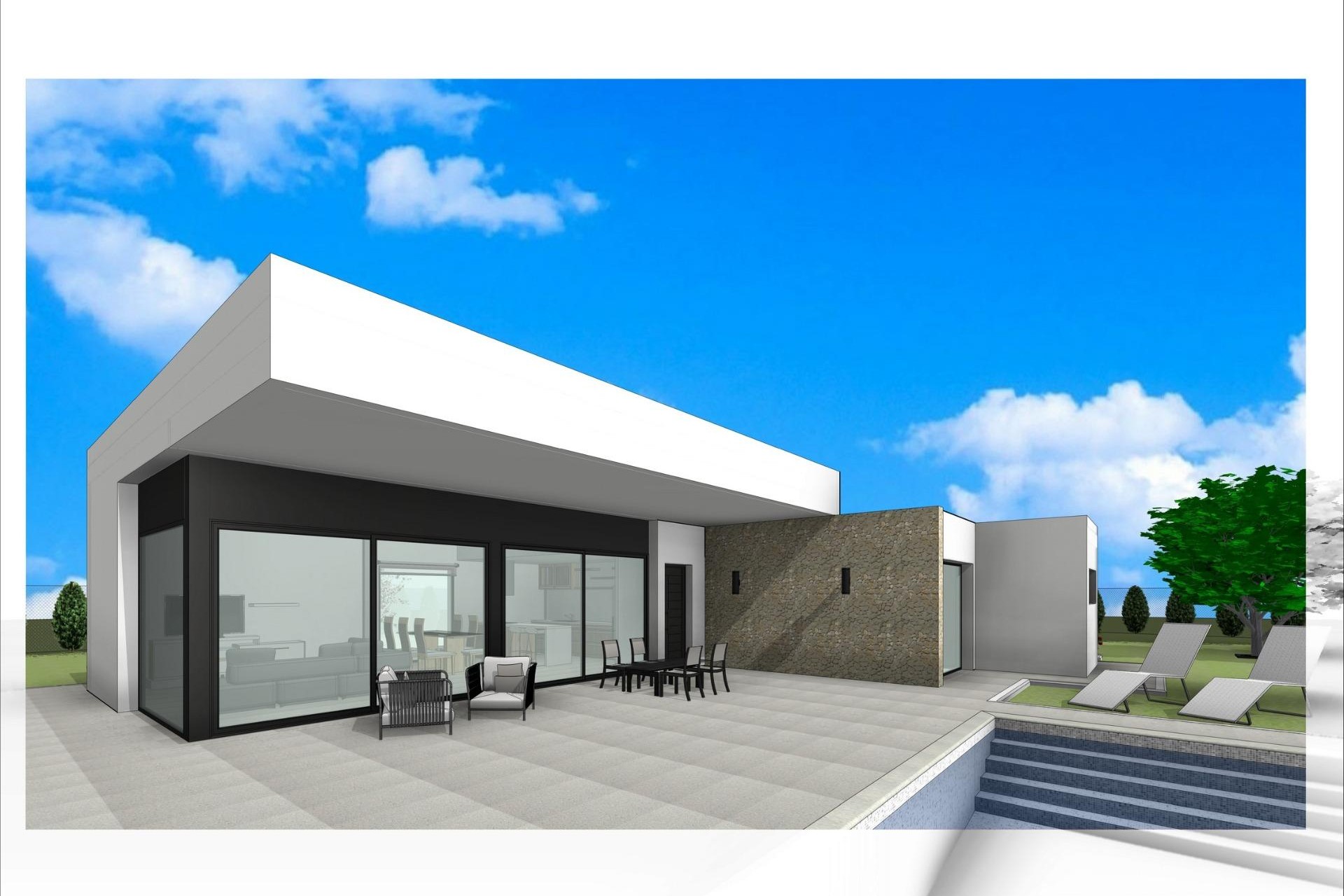 Obra nueva - Villa - Aspe - Poligono 19