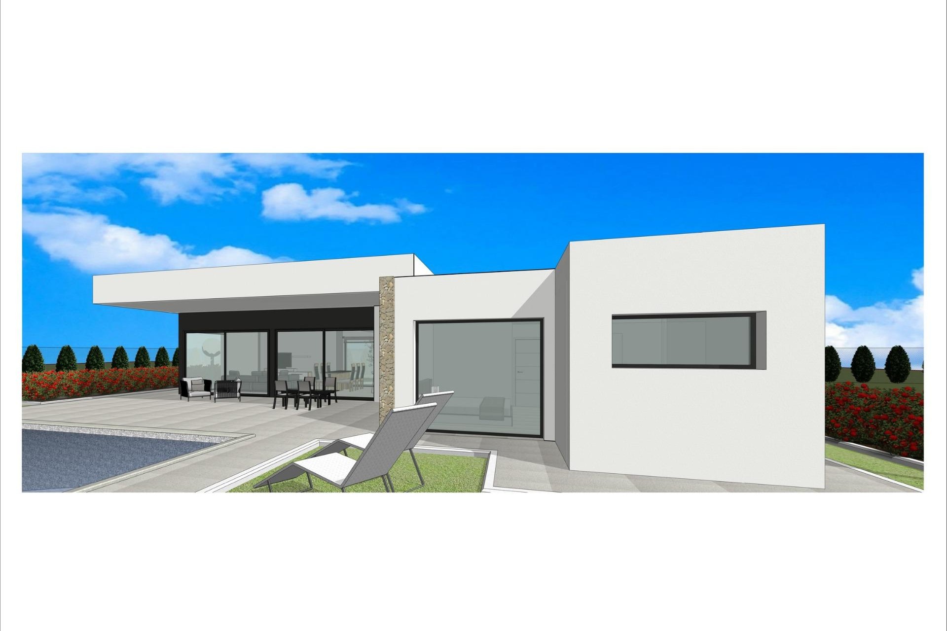Obra nueva - Villa - Aspe - Poligono 19