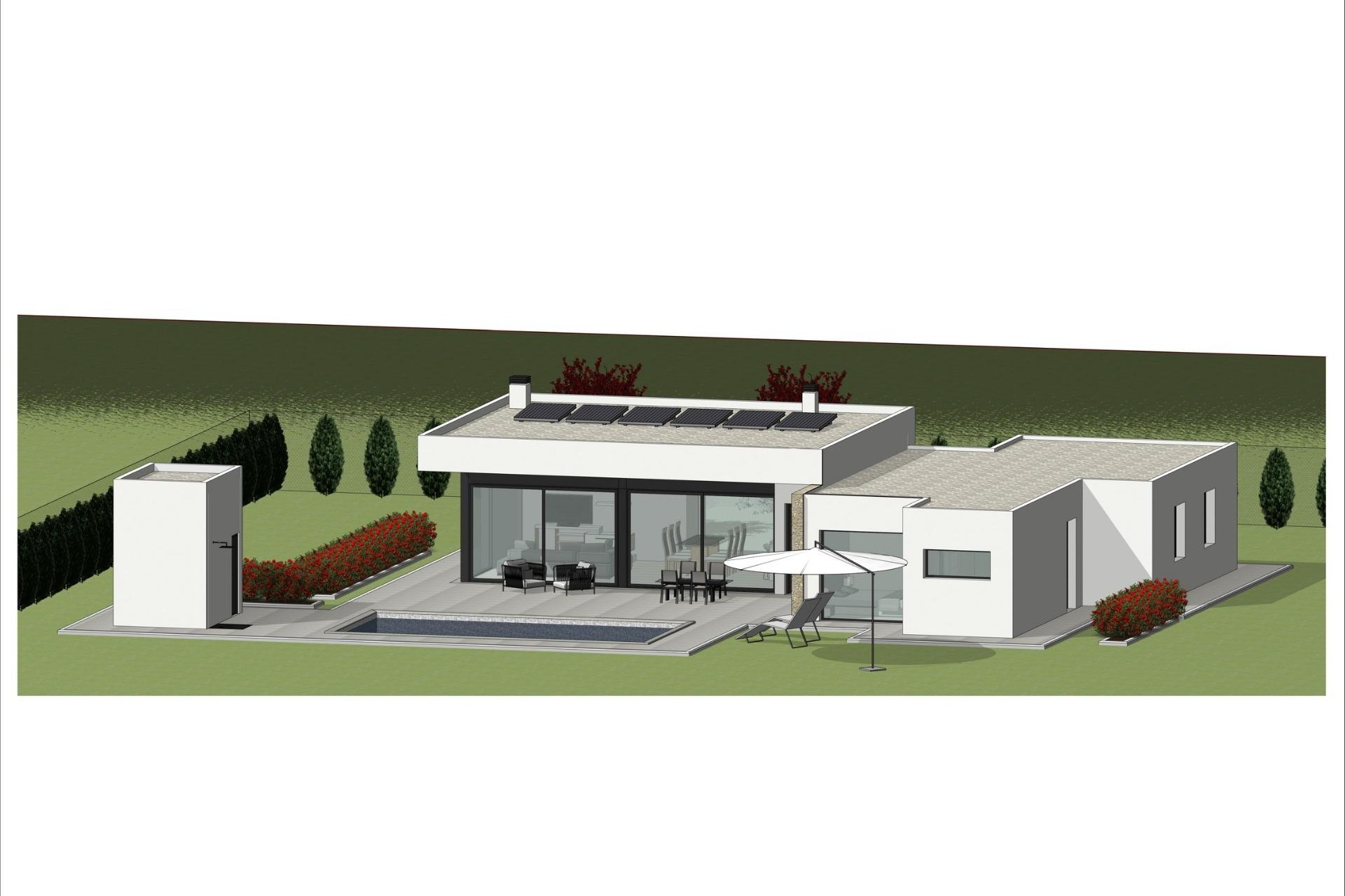 Obra nueva - Villa - Aspe - Poligono 19