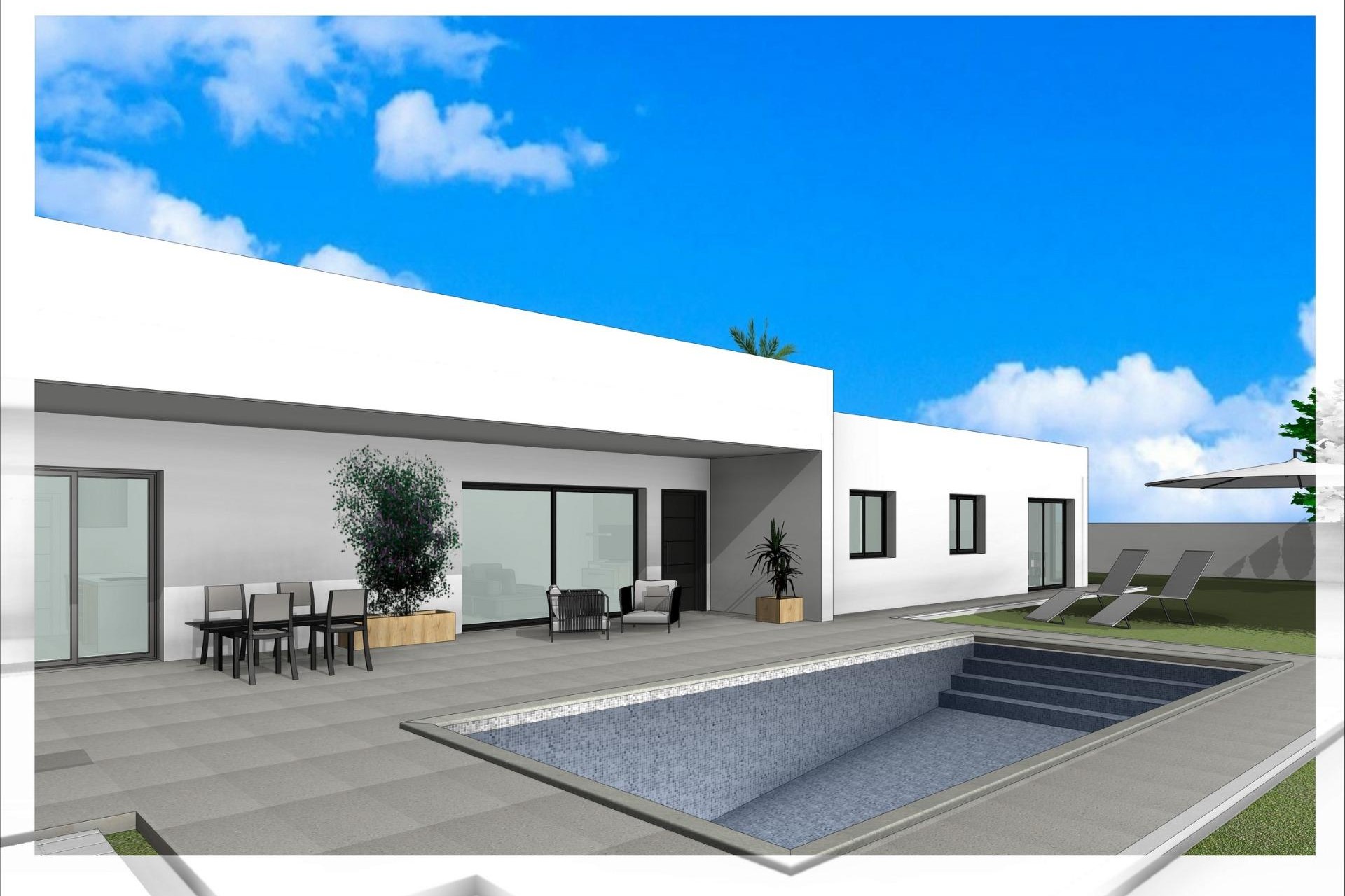 Obra nueva - Villa - Aspe - Poligono 19