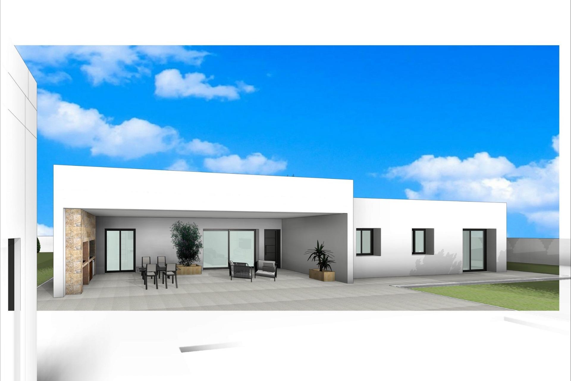 Obra nueva - Villa - Aspe - Poligono 19