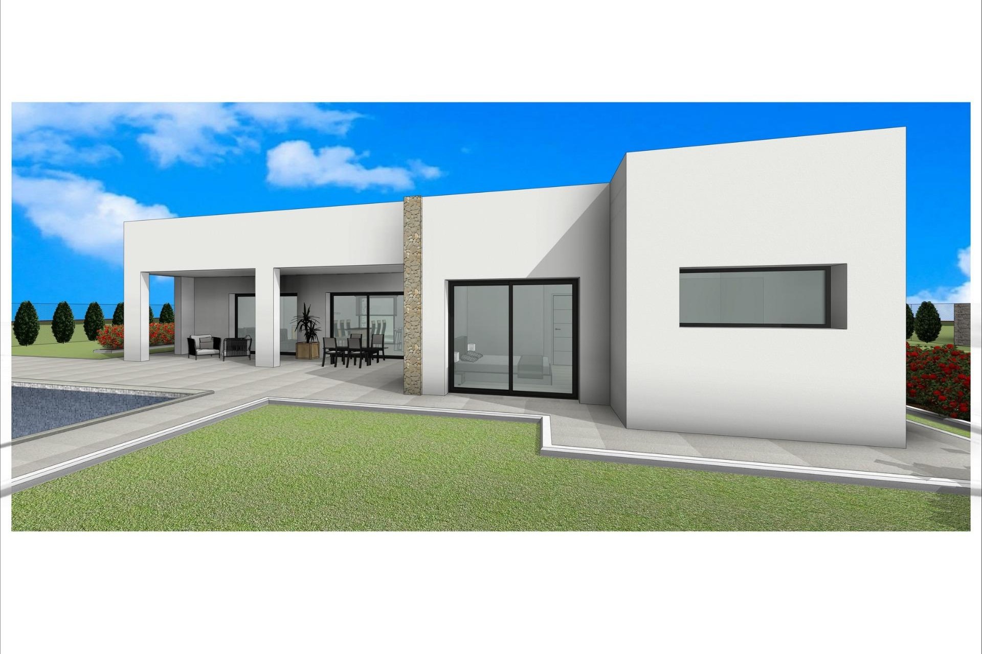 Obra nueva - Villa - Aspe - Poligono 19