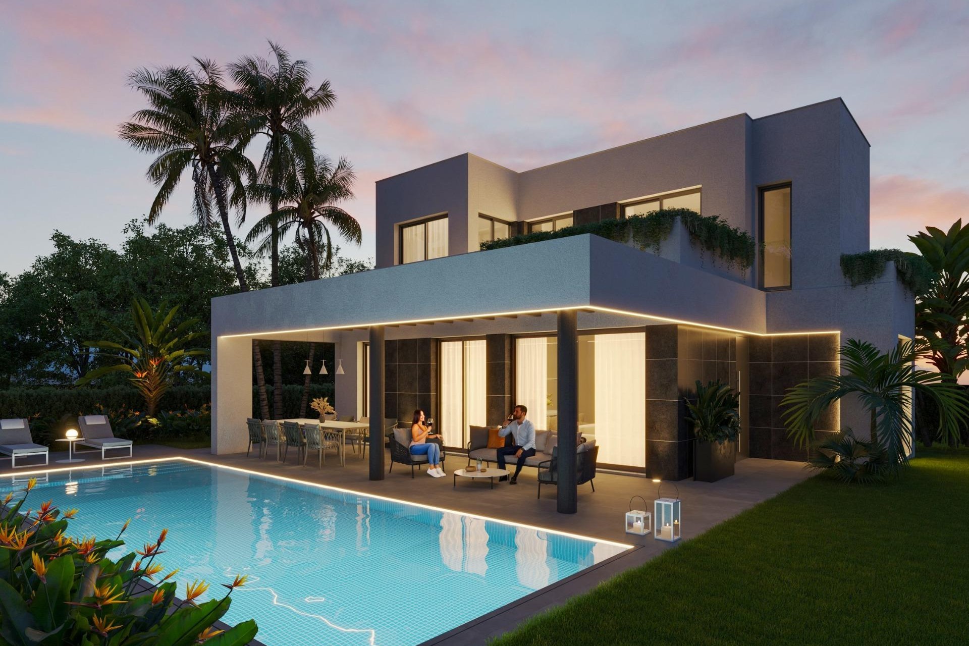 Obra nueva - Villa - Finestrat - Sierra Cortina