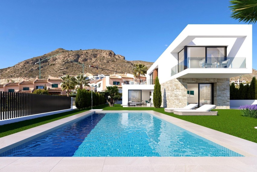 Obra nueva - Villa - Finestrat - Sierra Cortina