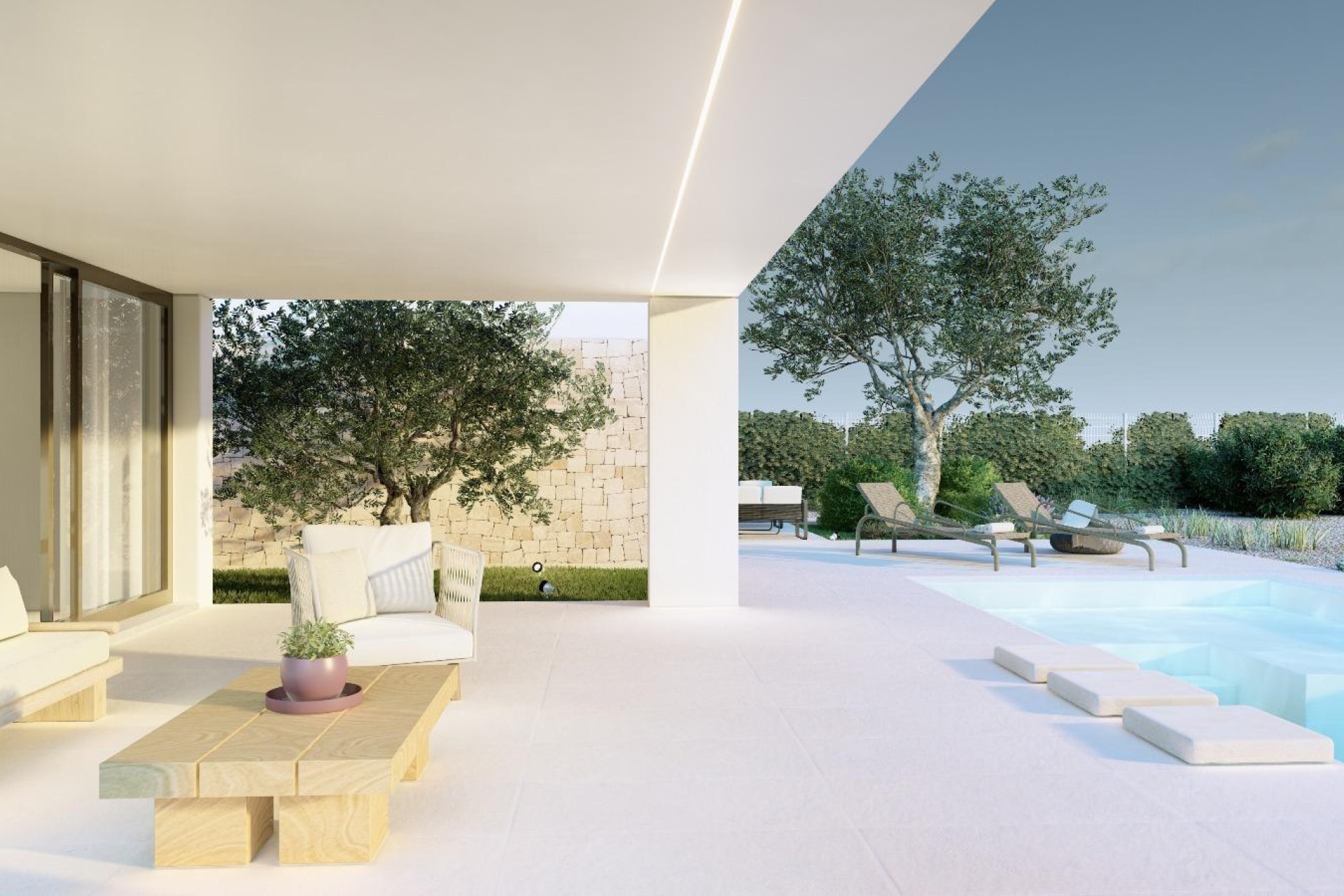 Obra nueva - Villa - Fuente Álamo - Hacienda del Alamo