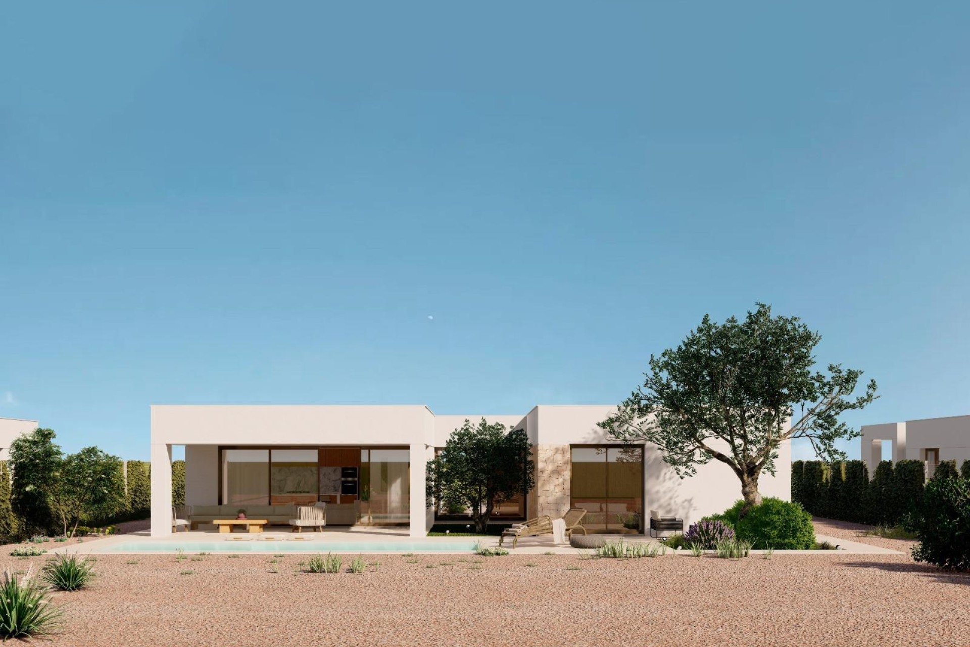 Obra nueva - Villa - Fuente Álamo - Hacienda del Alamo