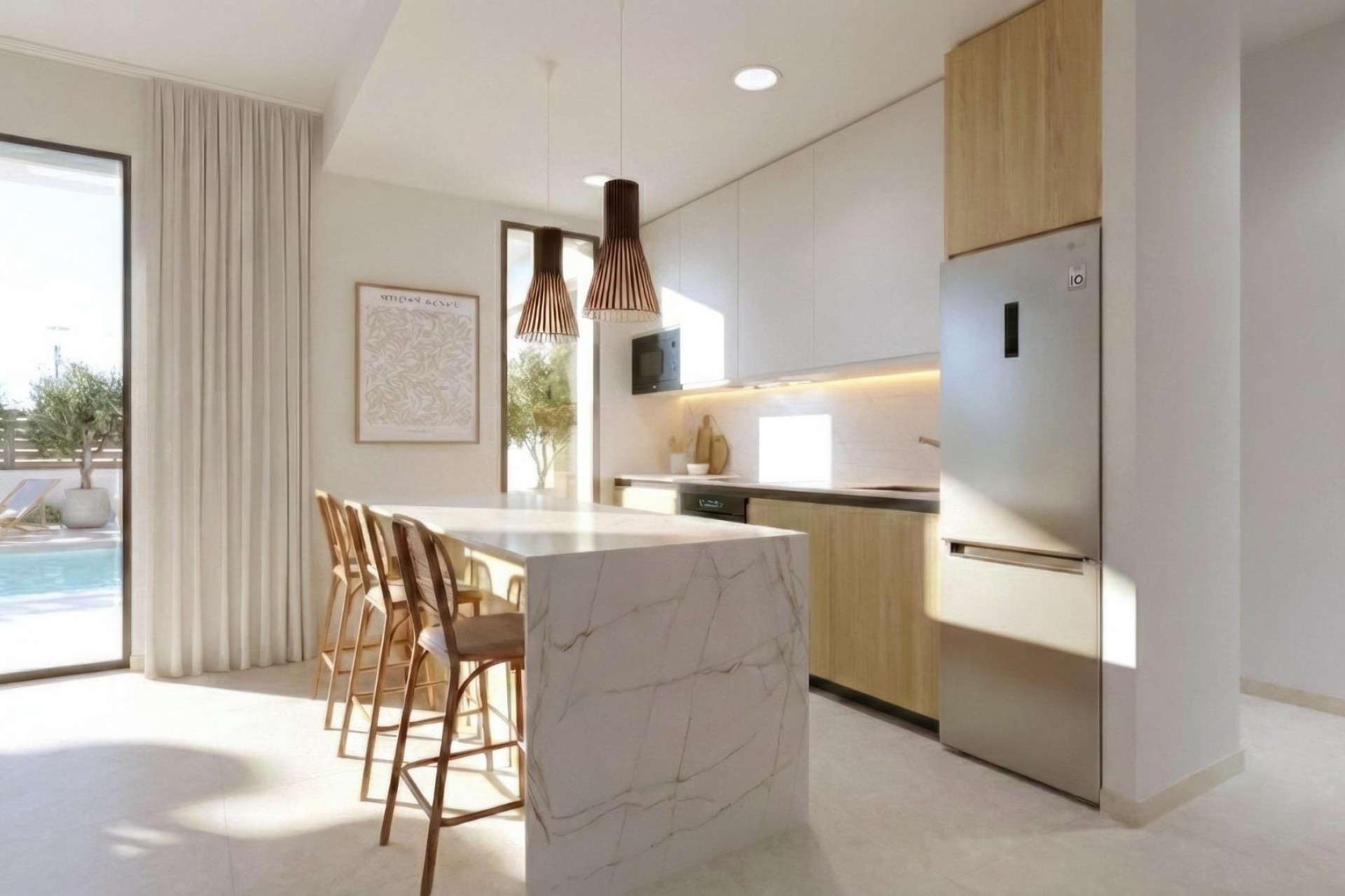 Obra nueva - Villa - Fuente Álamo - Hacienda del Alamo