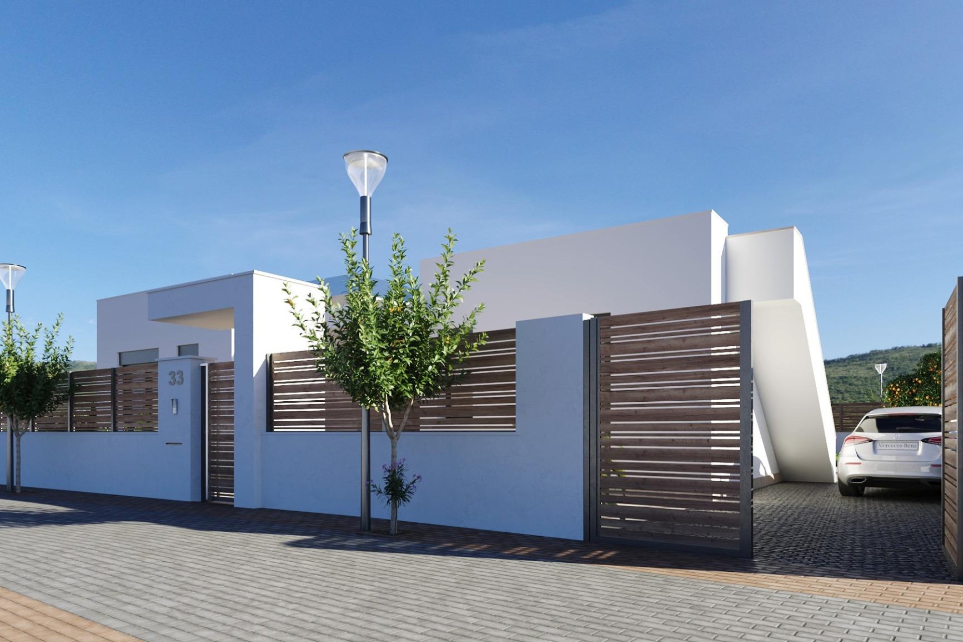 Obra nueva - Villa - Fuente Álamo - Hacienda del Alamo