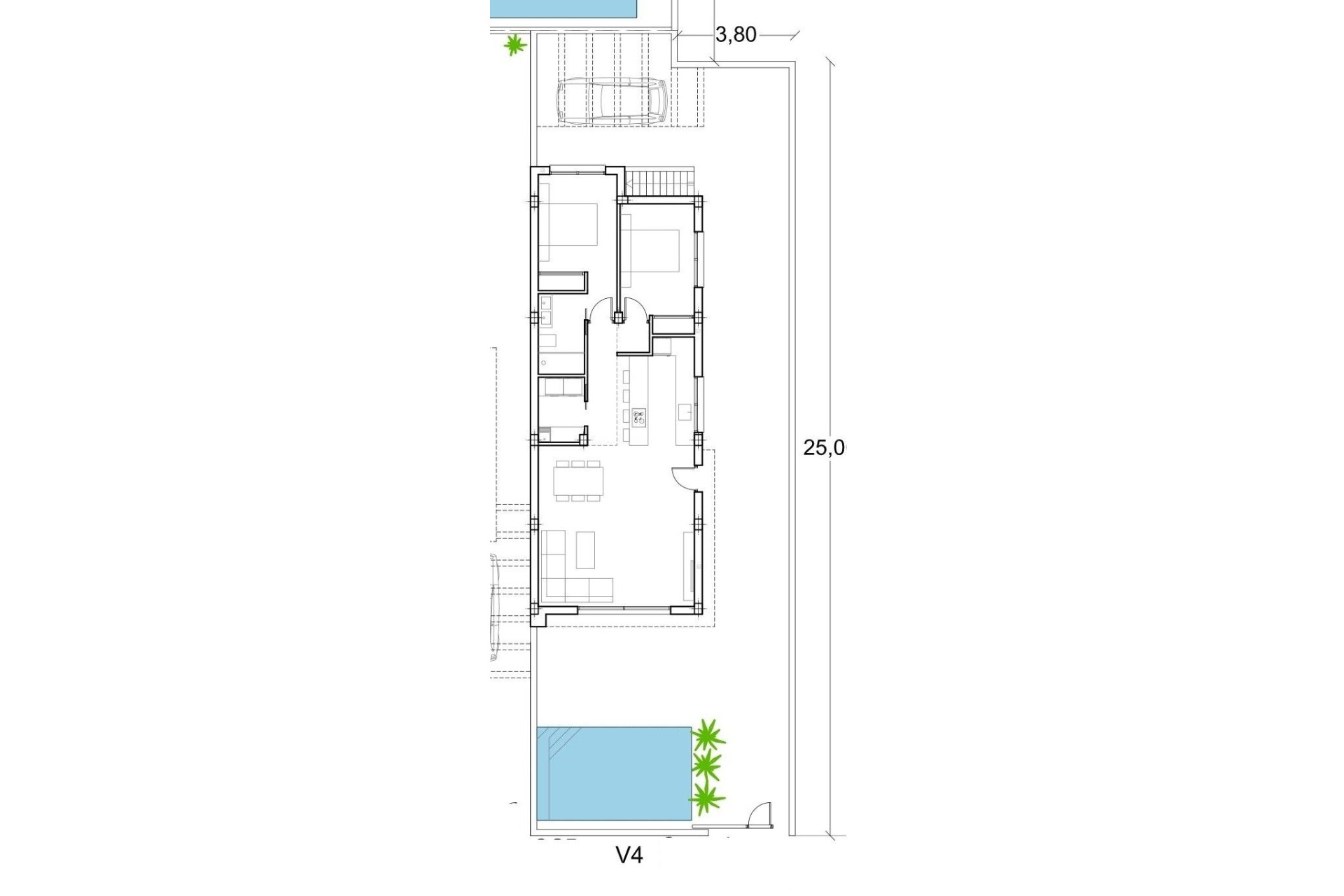 Obra nueva - Villa - Los Alcazares - Serena Golf