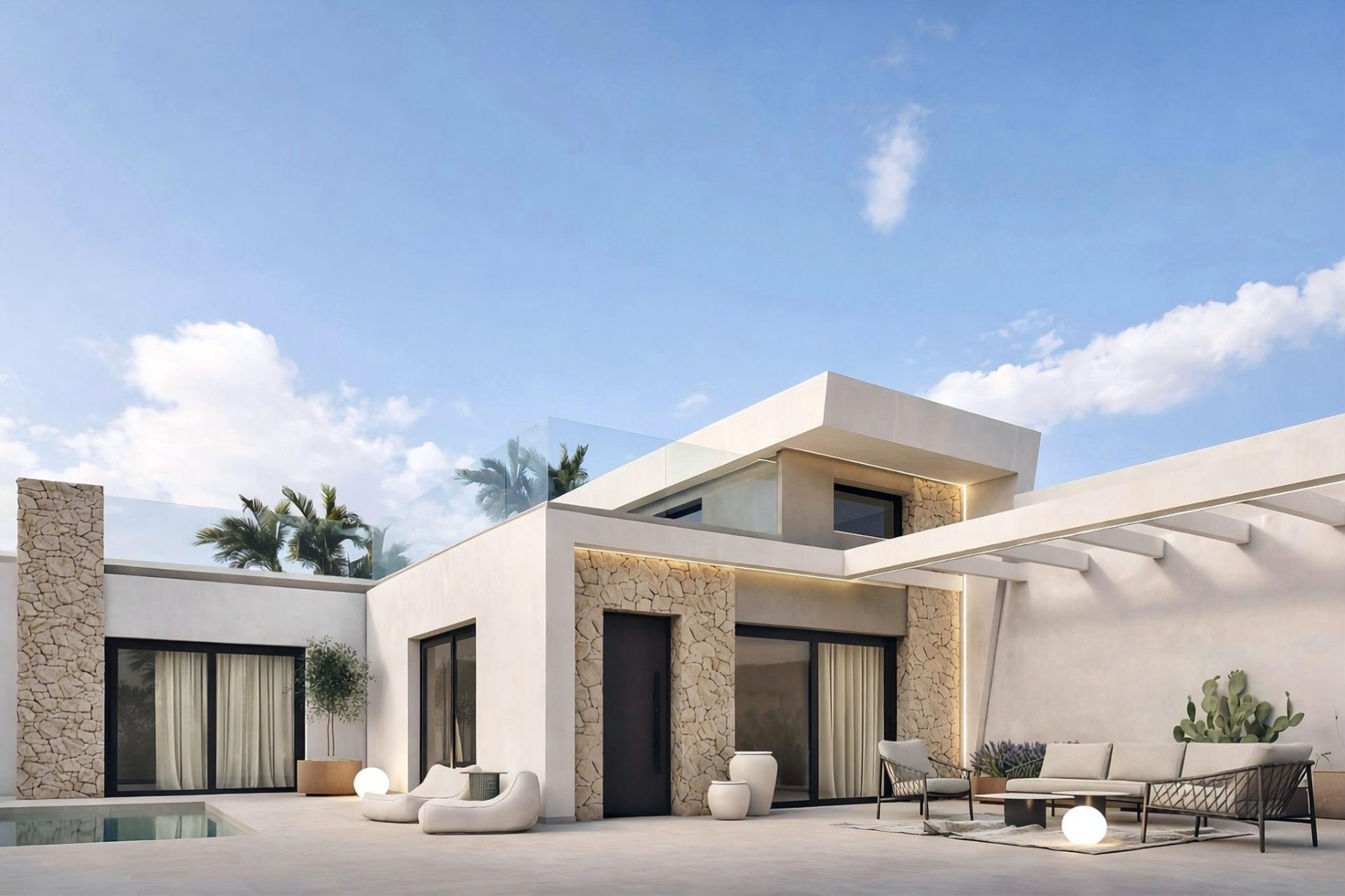 Obra nueva - Villa - Los Alcazares - Serena Golf