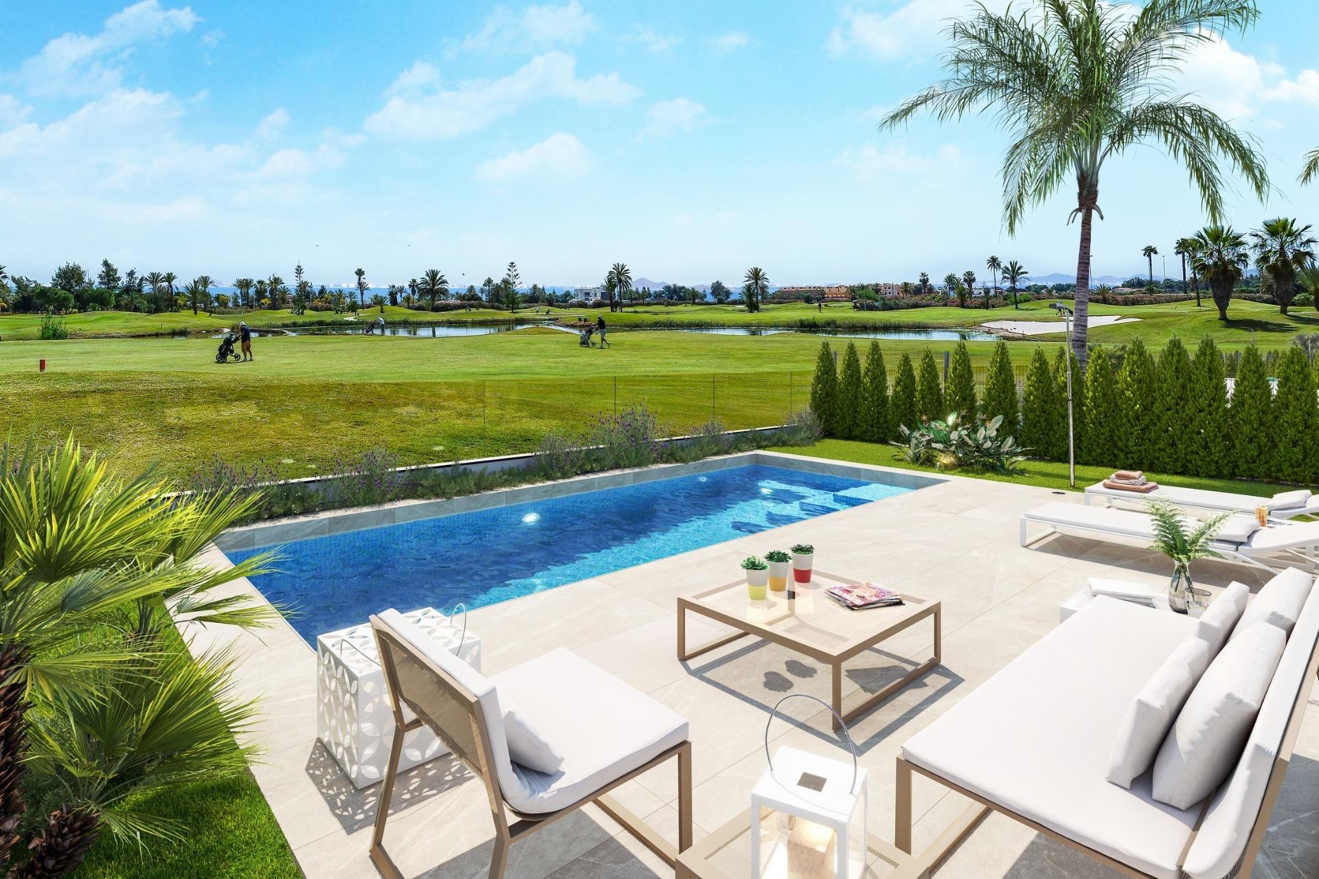 Obra nueva - Villa - Los Alcazares - Serena Golf
