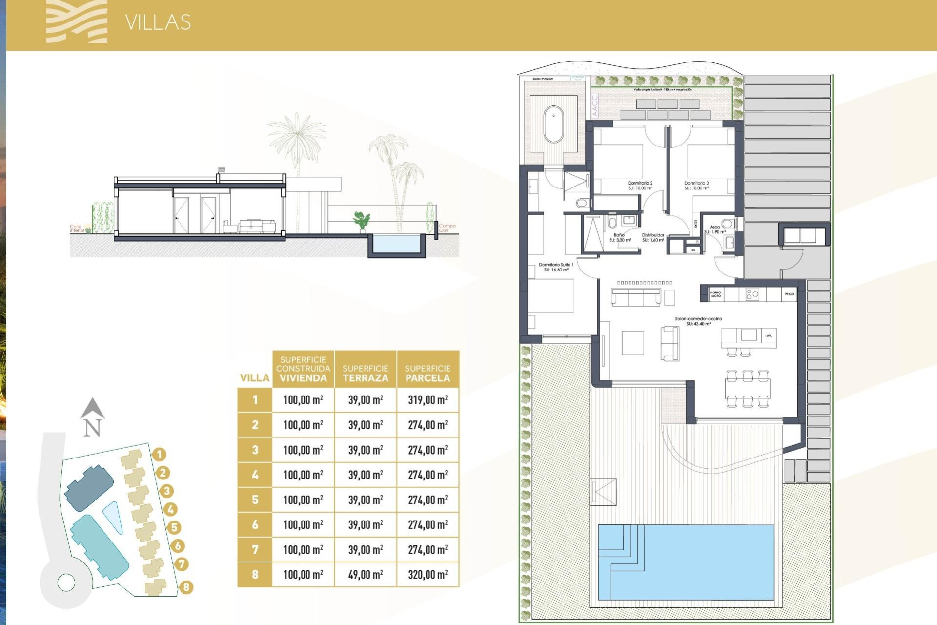 Obra nueva - Villa - Los Alcazares - Serena Golf