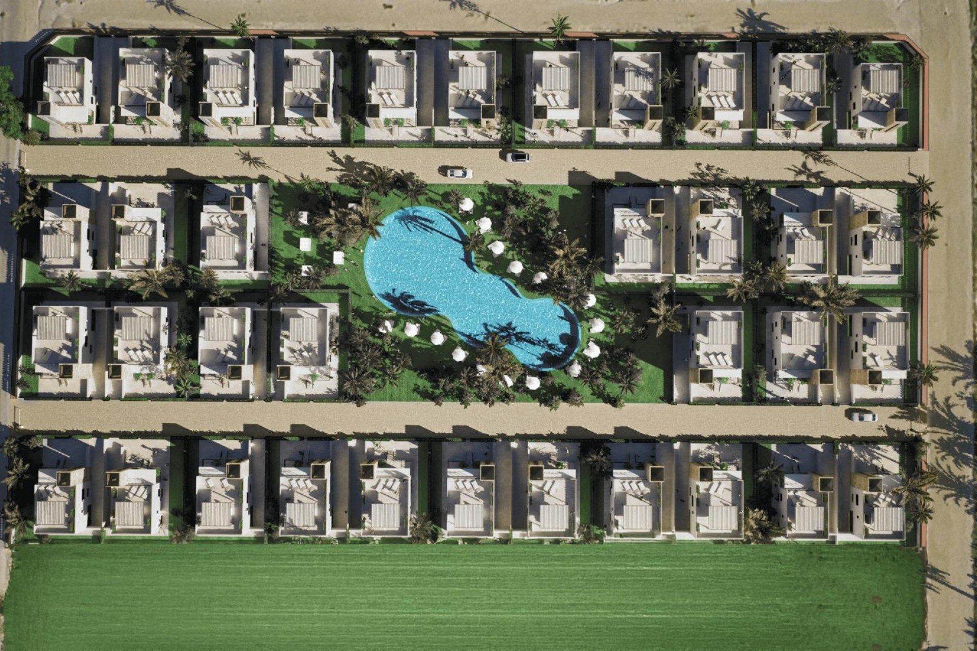 Obra nueva - Villa - Mazarron - Camposol Golf