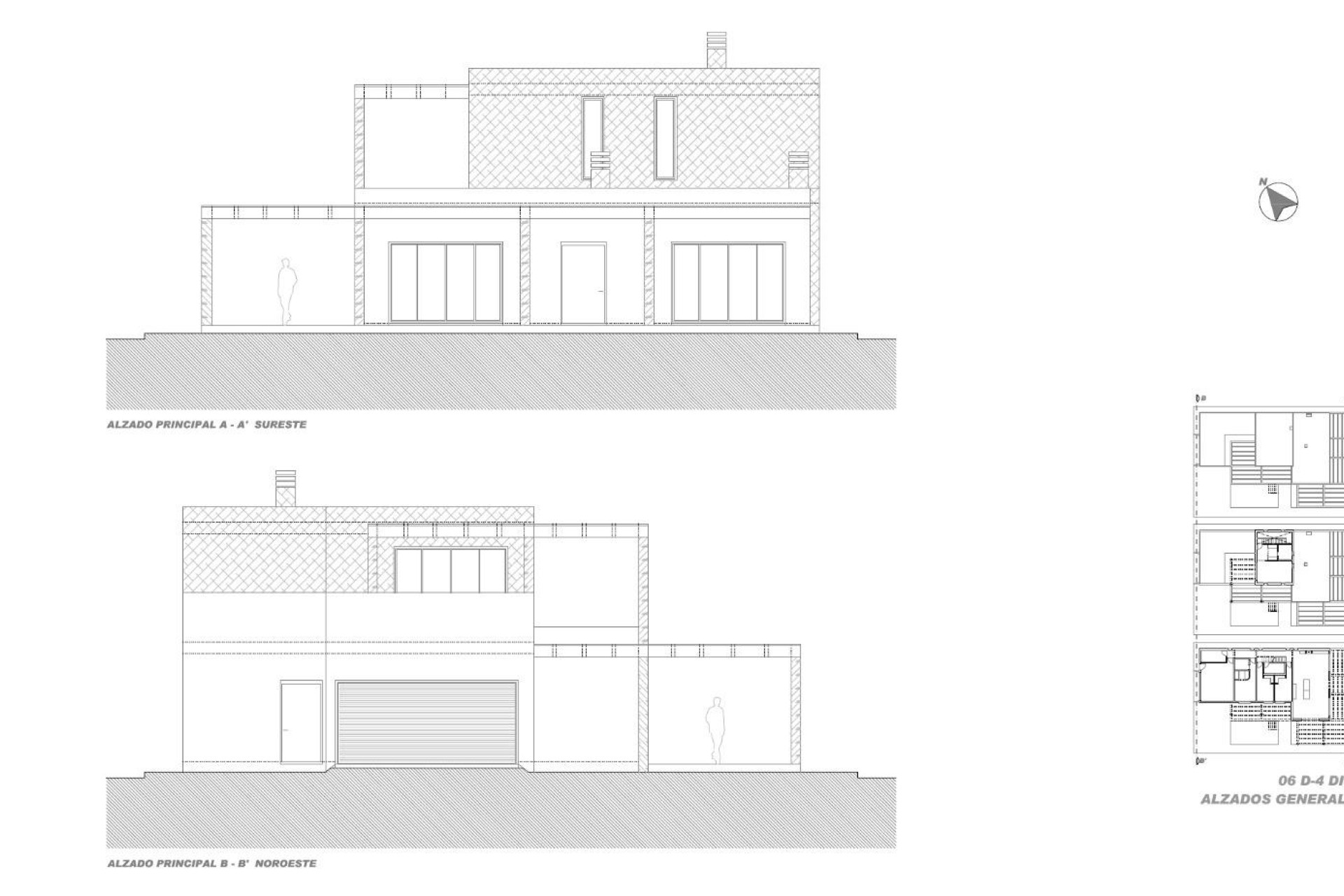 Obra nueva - Villa - Pinoso - Casas Pastor