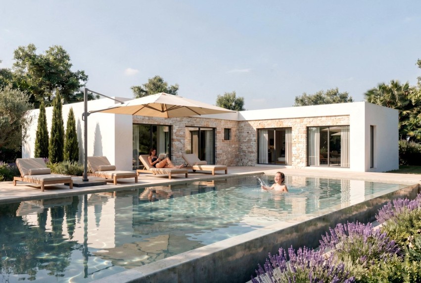 Obra nueva - Villa - Pinoso - Casas Pastor
