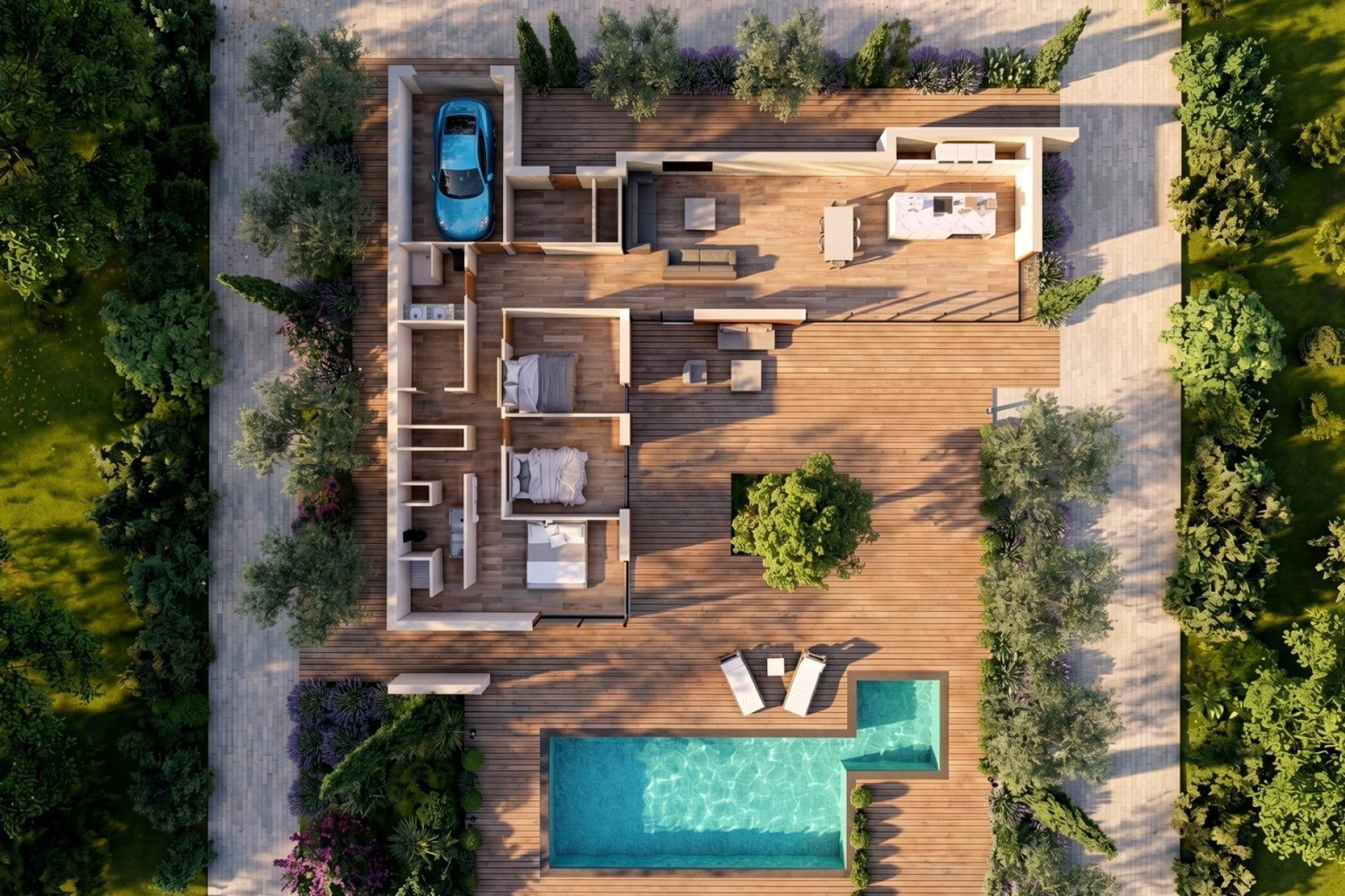 Obra nueva - Villa - Pinoso - Casas Pastor