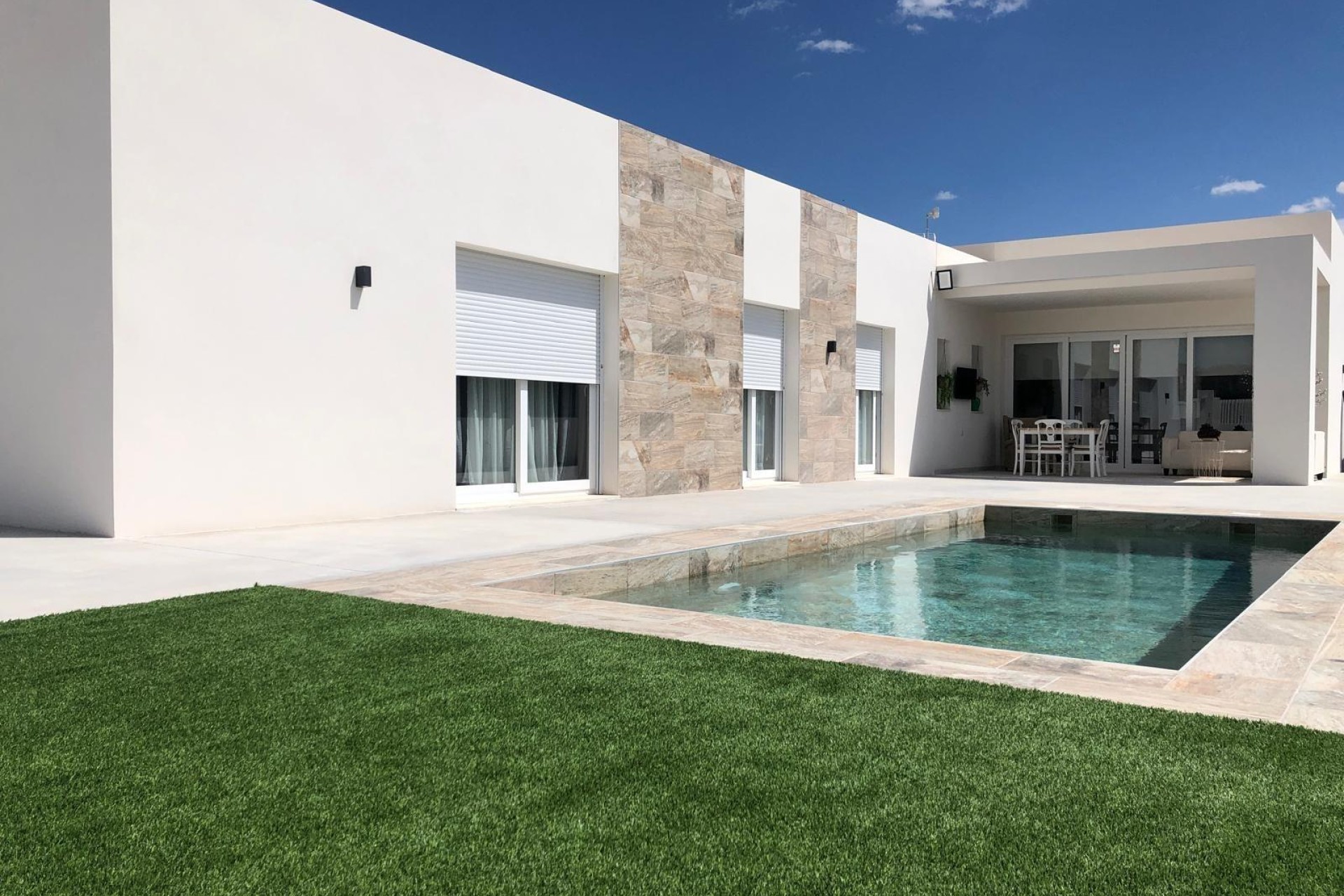 Obra nueva - Villa - Pinoso - Casas Pastor