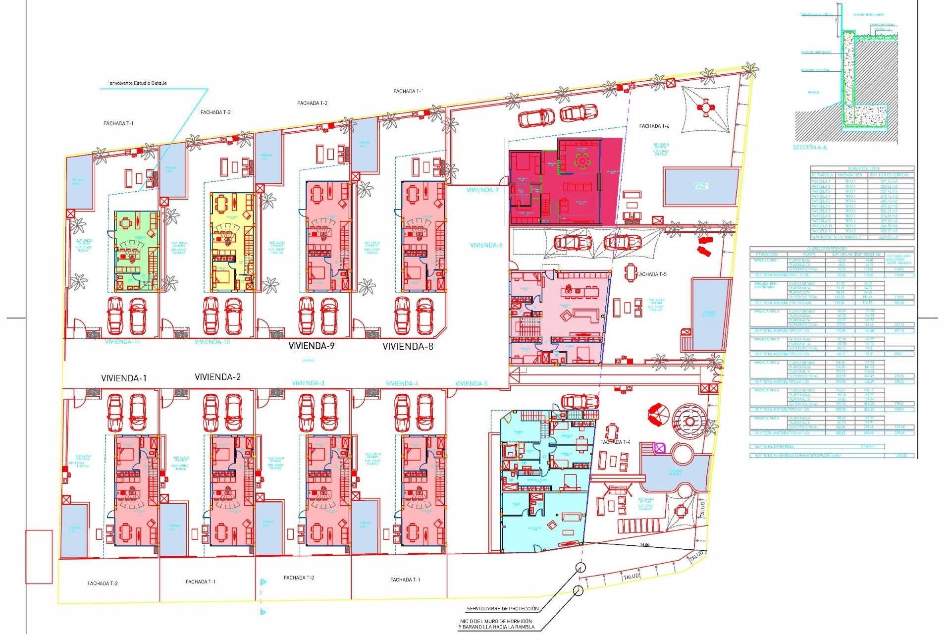Obra nueva - Villa - Puerto de Mazarron - El Alamillo