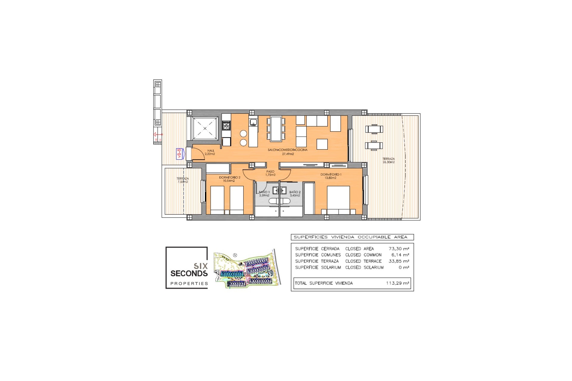 Resale - Apartment - Orihuela Costa - Playa Flamenca