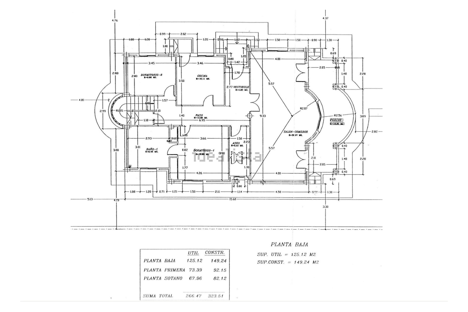 Resale - Villa - San Javier