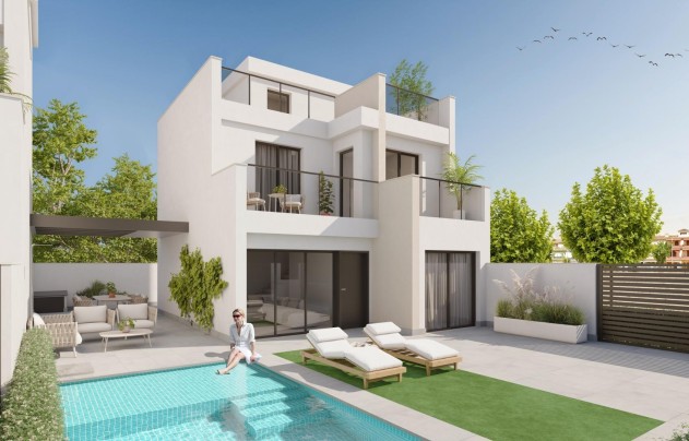 Villa - Nieuwbouw Woningen - Los Alcazares - Playa la Atascadera