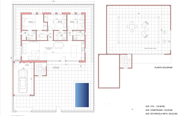New Build - Villa - Fuente Álamo - La Pinilla