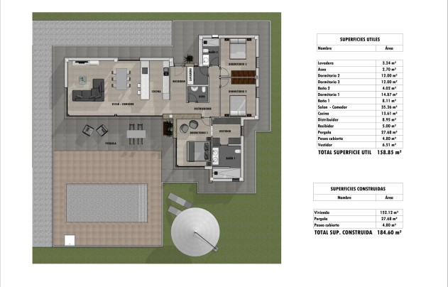 New Build - Villa - Pinoso - Lel