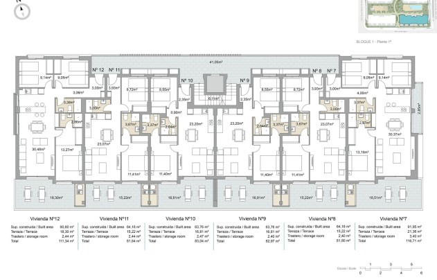New Build - Apartment - Pilar de la Horadada