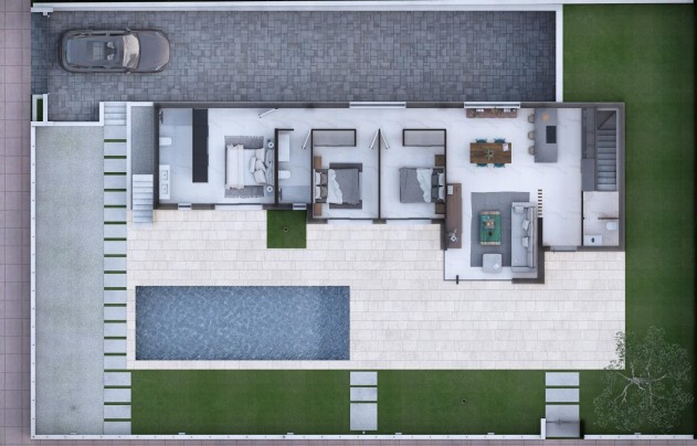 New Build - Villa - Ciudad Quesada - Doña Pepa