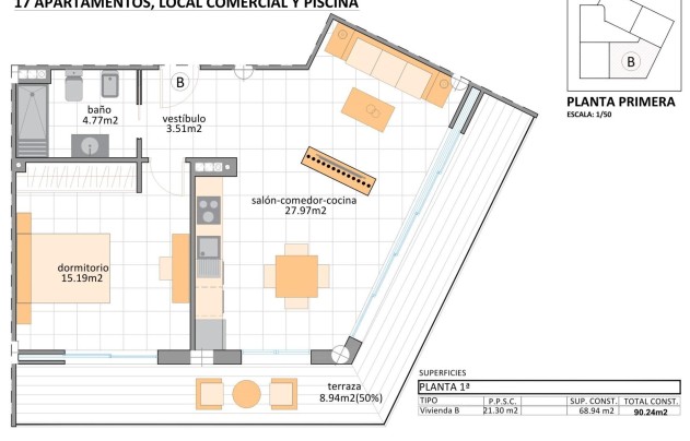 New Build - Apartment - San Pedro del Pinatar - Lo Pagan