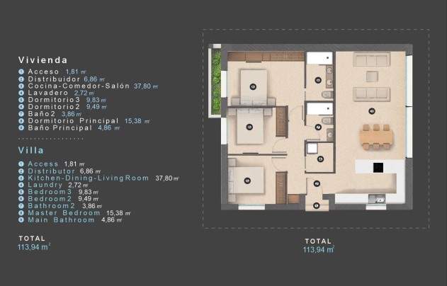 Nieuwbouw Woningen - Villa - Orihuela Costa - Las Filipinas