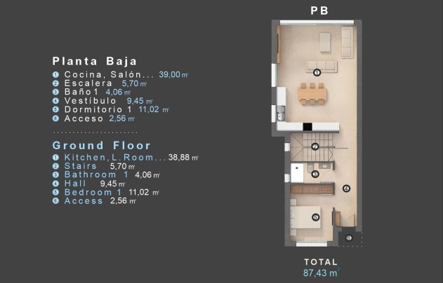 Nouvelle construction - Villa - Orihuela Costa - Las Filipinas
