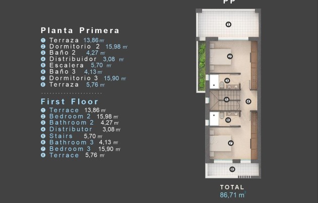 Nouvelle construction - Villa - Orihuela Costa - Las Filipinas
