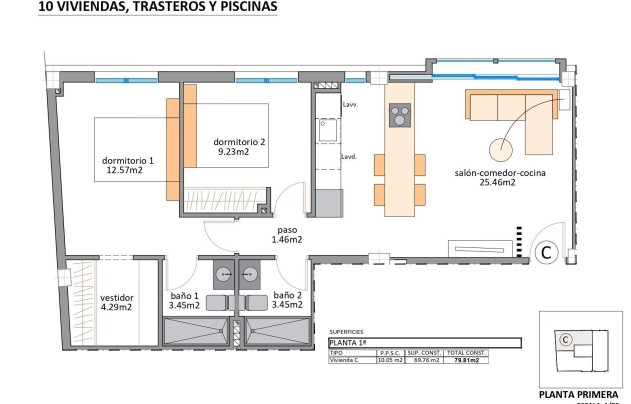 Nouvelle construction - Apartment - San Pedro del Pinatar - Lo Pagan