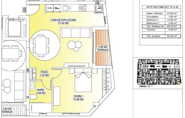 New Build - Apartment - San Miguel de las Salinas - Pueblo