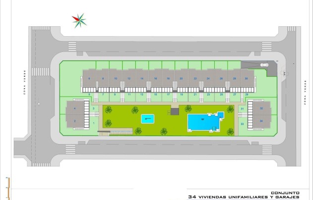 Nieuwbouw Woningen - Apartment - Pilar de la Horadada - pueblo