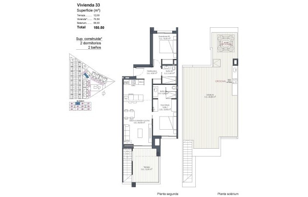Obra nueva - Apartment - Los Alcazares - Serena Golf